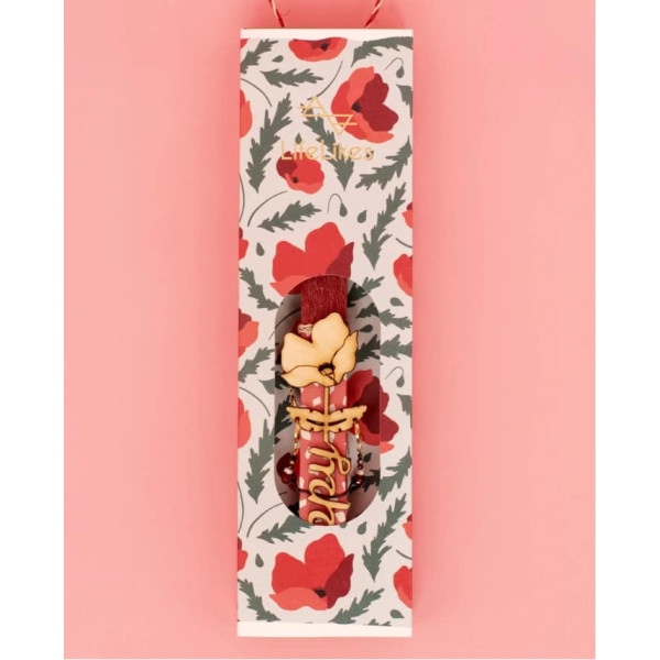 LifeLikes Λαμπάδα Poppy με Σκουλαρίκια σε Κουτί