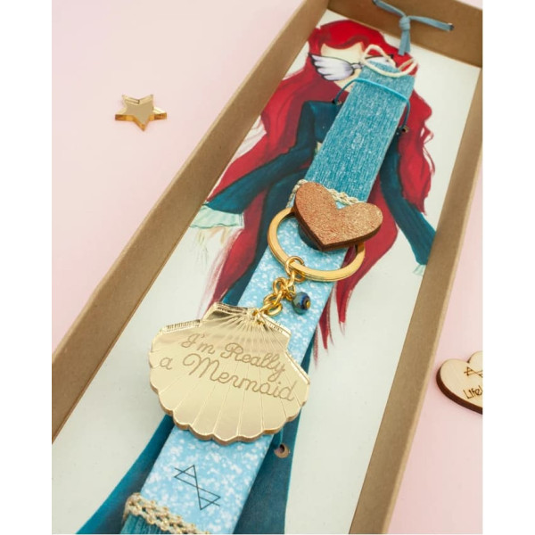 LifeLikes Λαμπάδα Ocean Girl σε Κουτί