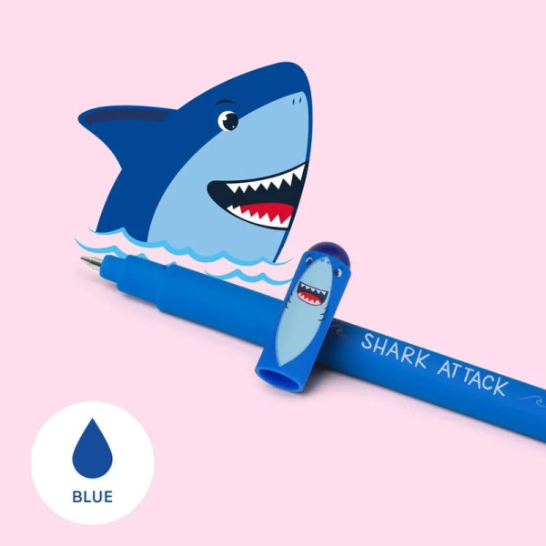 Legami EP0006 Shark Erasable Gel Pen Στυλό (Μπλε)