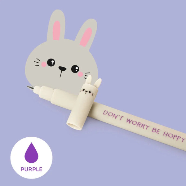 Legami EP0011 Bunny Erasable Gel Pen Στυλό (Μωβ)