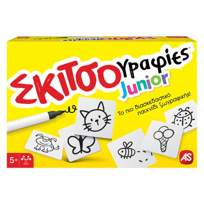 AS Games Επιτραπέζιο Παιχνίδι Σκιτσογραφίες Junior