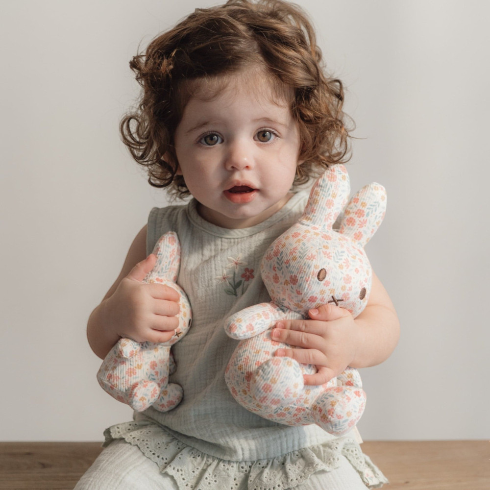 Little Dutch Υφασμάτινο Κουκλάκι Miffy Lucky Blossom all over 15εκ. GRS