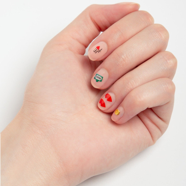 OMY Σετ Αυτοκόλλητα Νυχιών Παρίσι