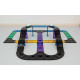 Connetix Roads Ramps and Intersections Μαγνητικά Τουβλάκια Κατασκευών 16τμχ.