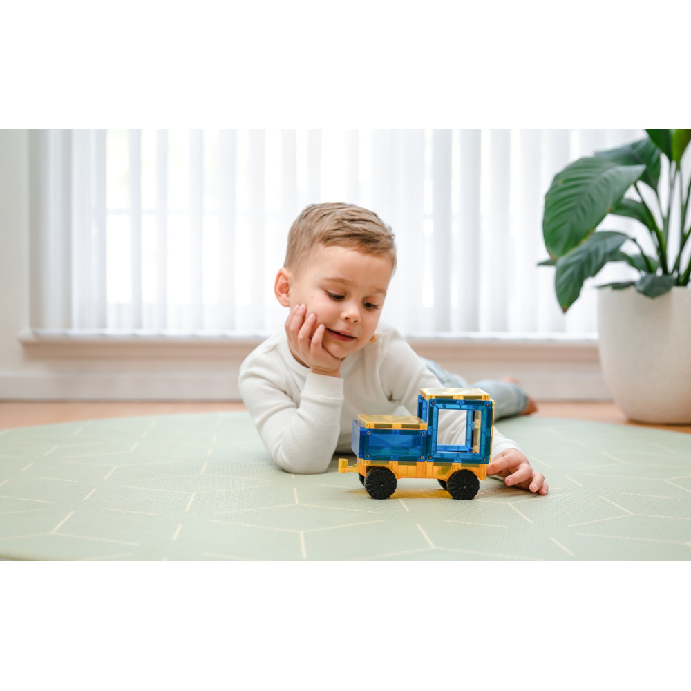 Connetix Rainbow Car Pack Μαγνητικά Τουβλάκια Κατασκευών 2τμχ.