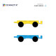 Connetix Rainbow Car Pack Μαγνητικά Τουβλάκια Κατασκευών 2τμχ.