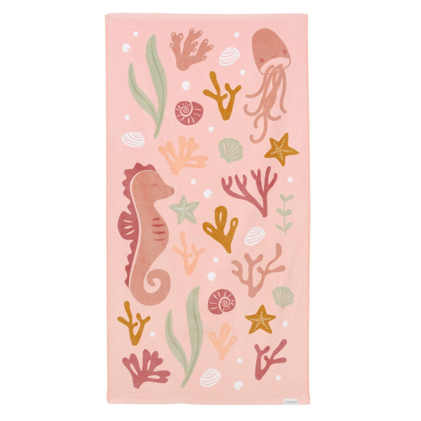 Little Dutch Πετσέτα Θαλάσσης Ocean Dreams Ροζ