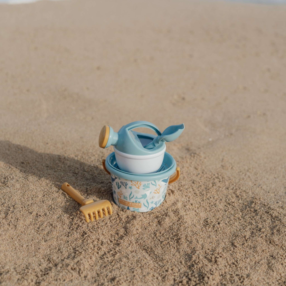 Little Dutch Σετ Κουβαδάκια Παραλίας Ocean Dreams Μπλε