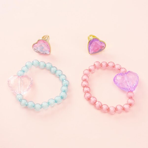 Nice Σετ Βραχιόλι με Δαχτυλίδι True Love (2 τμχ)