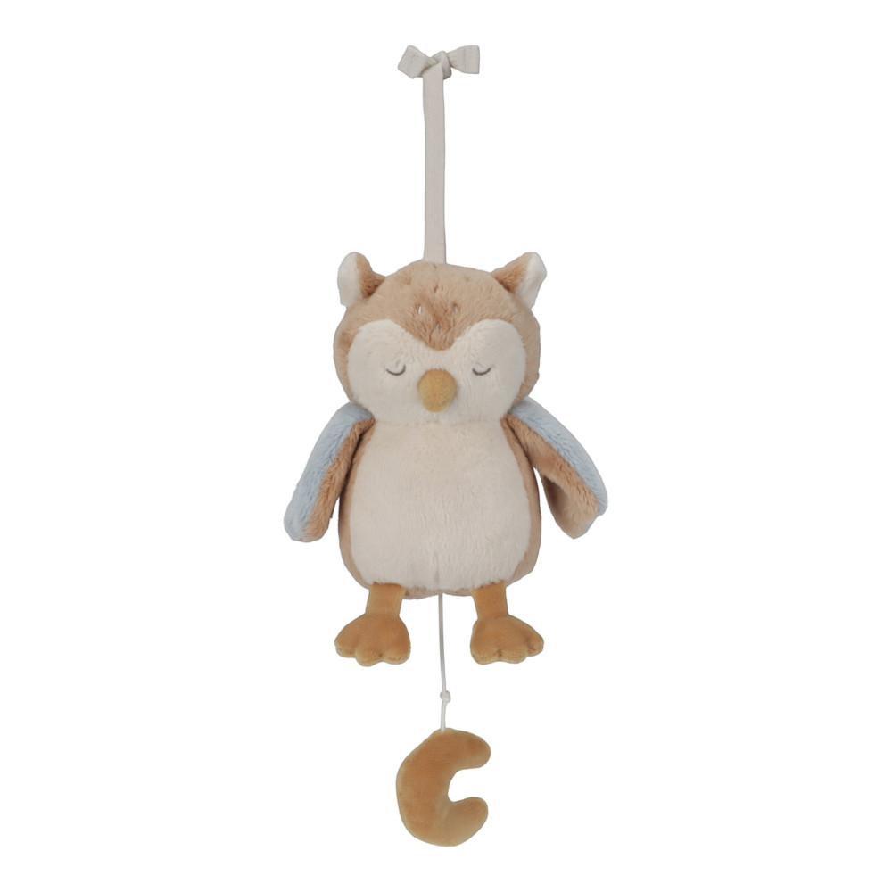 Little Dutch Υφασμάτινη Μουσική Κουκουβάγια Forest Friends GRS