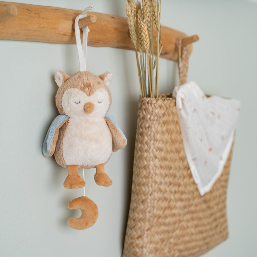 Little Dutch Υφασμάτινη Μουσική Κουκουβάγια Forest Friends GRS
