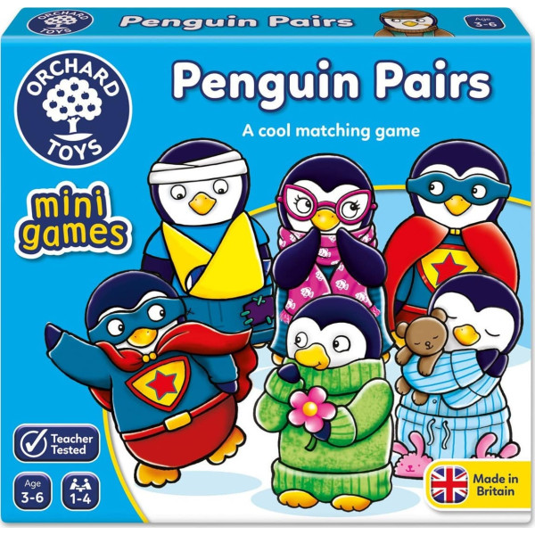 Orchard Toys Penguin Pairs Mini Game 3+ Ετών