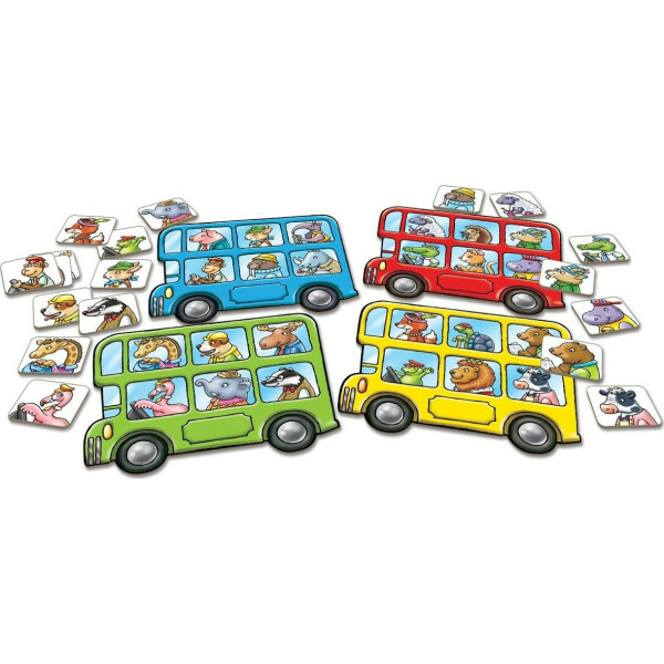 Orchard Toys Little Bus Lotto Mini Game 3+ Ετών