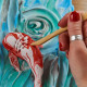 Okto  DIY Δημιουργικό Σετ Ζωγραφικής 3D με Πηλό Koi Carps