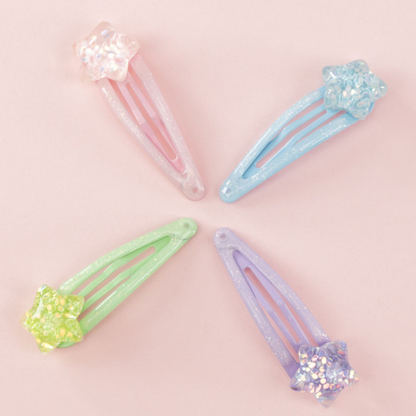 Nice Σετ Κλιπ Μαλλιών A Star is Born (4 τμχ)