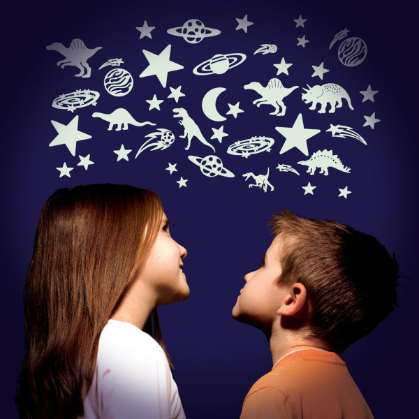 Φωσφορίζοντα Αστεράκια Δεινόσαυροι