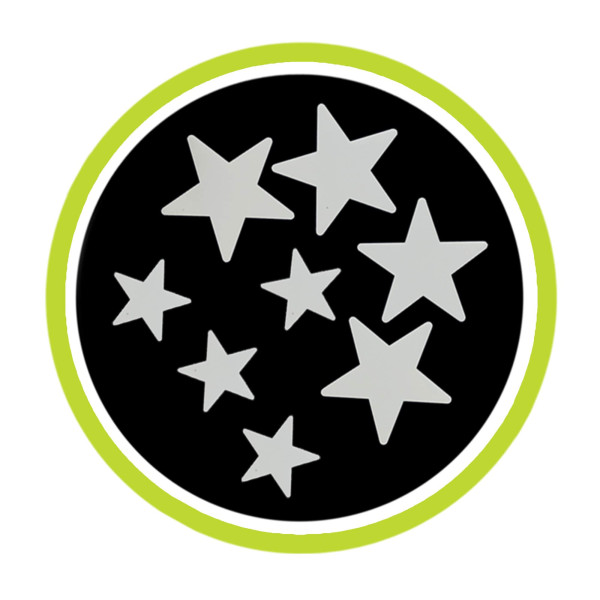 Φωσφορίζοντα Αστεράκια 8 τμχ