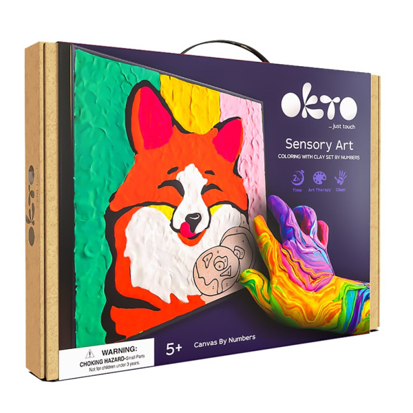 DIY Δημιουργικό Σετ Ζωγραφικής 3D με Πηλό Αλεπού