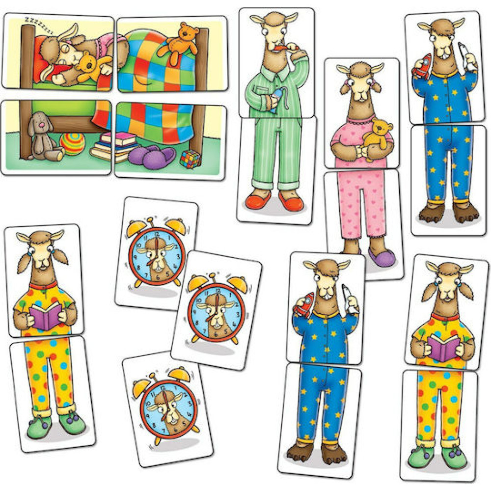 Orchard Toys Llamas in Pyjamas Mini Game 3+ Ετών