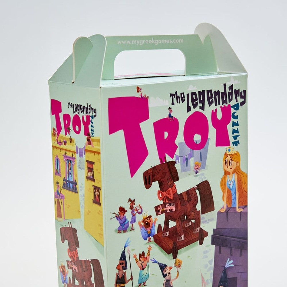 Mygreekgames Παζλ The legendary Troy (80 τμχ)