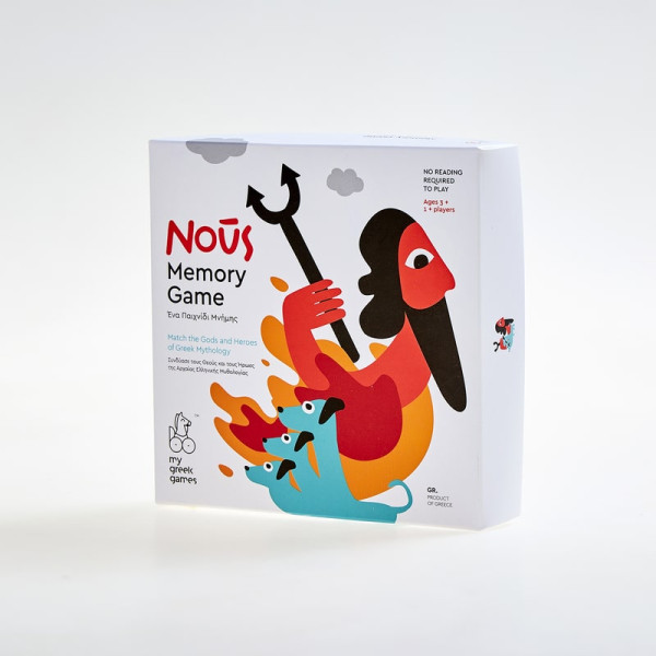 Mygreekgames Επιτραπέζιο Παιχνίδι Μνήμης Nous