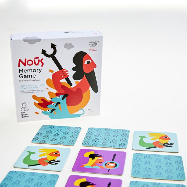 Mygreekgames Επιτραπέζιο Παιχνίδι Μνήμης Nous