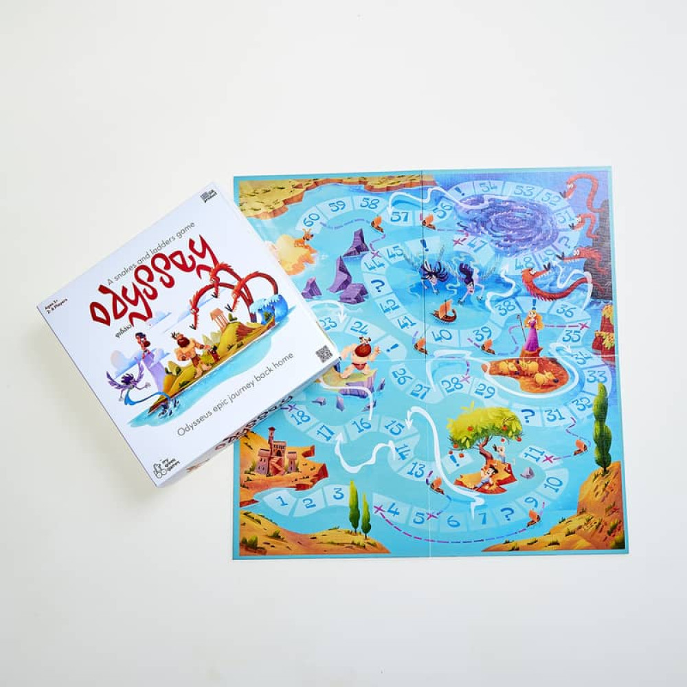 Mygreekgames Επιτραπέζιο Παιχνίδι Φιδάκι Οδυσσέας