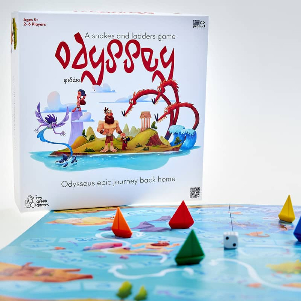Mygreekgames Επιτραπέζιο Παιχνίδι Φιδάκι Οδυσσέας
