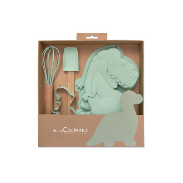 Scrap Cooking Σετ ζαχαροπλαστικής για παιδιά Δεινόσαυρος