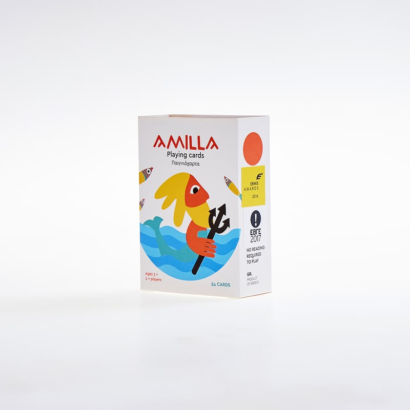Mygreekgames Παιχνίδι με Κάρτες, Τράπουλα Amilla