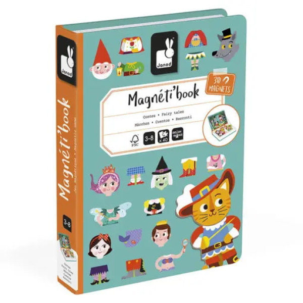 Janod Μαγνητικό Βιβλίο- Παραμύθια