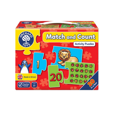Orchard Toys Match and Count Jigsaw Puzzle 3+ Ετών