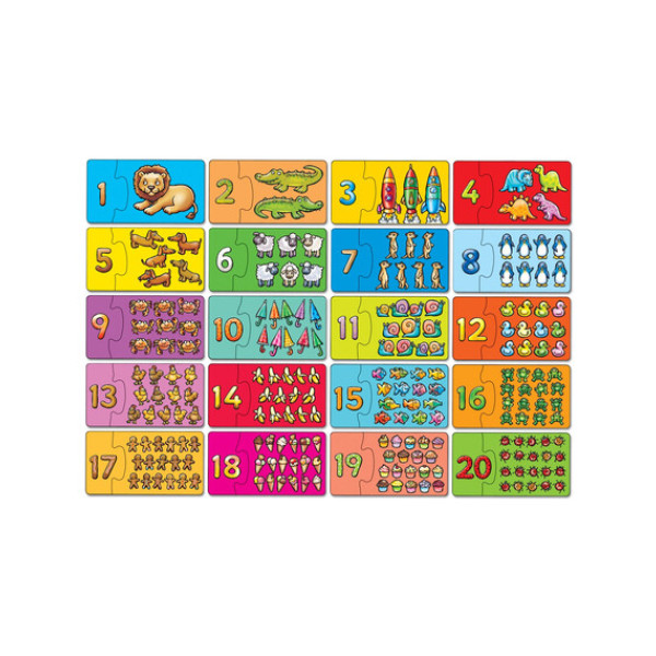 Orchard Toys Match and Count Jigsaw Puzzle 3+ Ετών