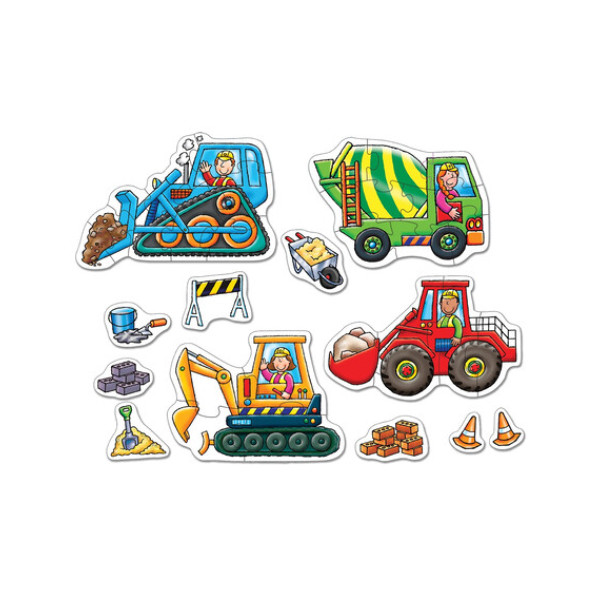 Orchard Toys Big Wheels Παζλ 3+ Ετών