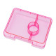 Yumbox Snack Φαγητοδοχείο με 3 χωρίσματα (Glitter-Pink)