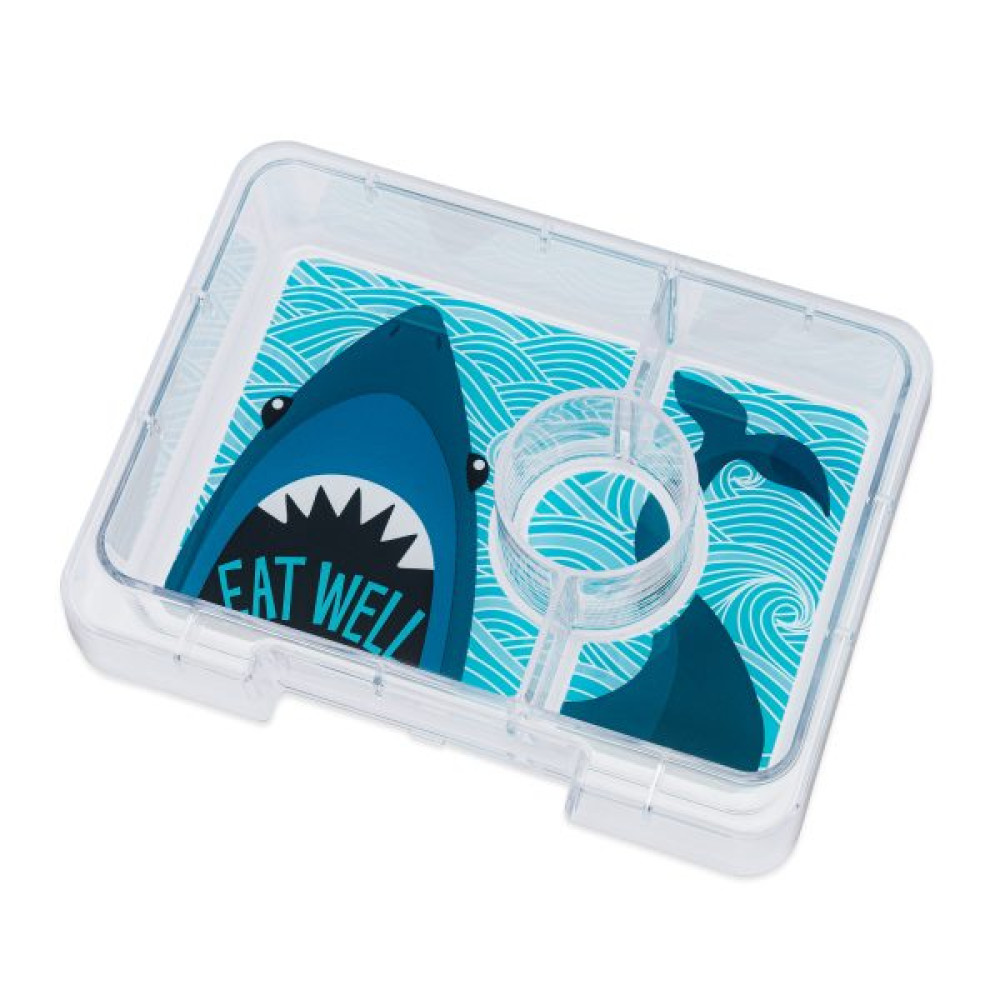 Yumbox Snack Φαγητοδοχείο με 3 χωρίσματα (Yoyo - Yellow)