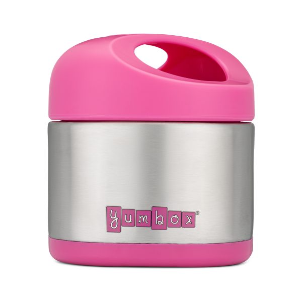 Yumbox Cubi Θερμός Φαγητού με Εύκολο Άνοιγμα 295 ml (Berry Pink)