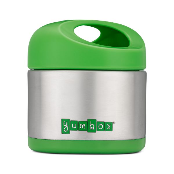 Yumbox Cubi Θερμός Φαγητού με Εύκολο Άνοιγμα 295 ml (Apple Green)