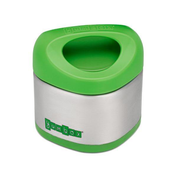 Yumbox Cubi Θερμός Φαγητού με Εύκολο Άνοιγμα 295 ml (Apple Green)