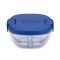 Yumbox Snack Bowl Φαγητοδοχείο με 3 χωρίσματα (Navy Blue)