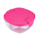 Yumbox Snack Bowl Φαγητοδοχείο με 3 χωρίσματα (Raspberry Pink)
