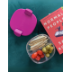 Yumbox Snack Bowl Φαγητοδοχείο με 3 χωρίσματα (Raspberry Pink)