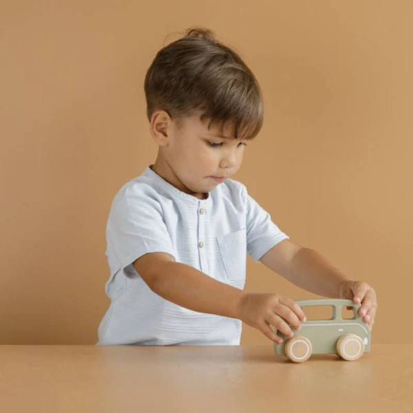 Little Dutch Ξύλινο Αυτοκινητάκι Van FSC