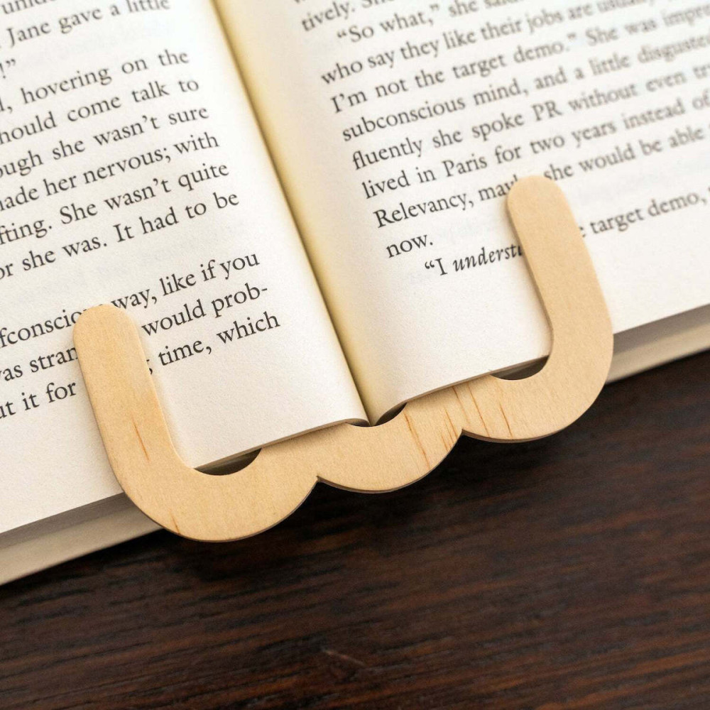 Kikkerland Page Holder - Ξύλινος Σελιδοδείκτης