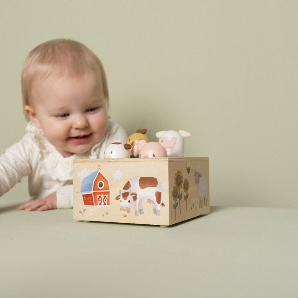 Little Dutch Εκπαιδευτικό Παιχνίδι pop-up Little Farm
