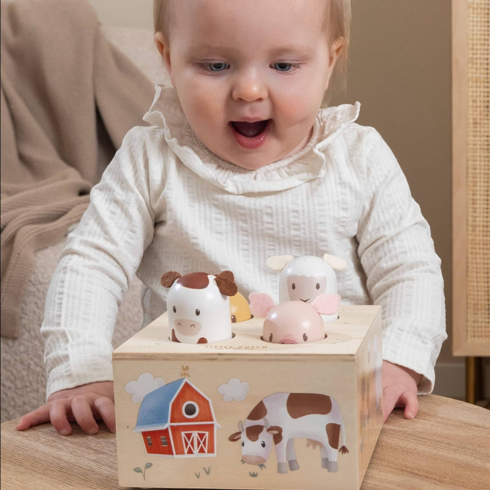 Little Dutch Εκπαιδευτικό Παιχνίδι pop-up Little Farm