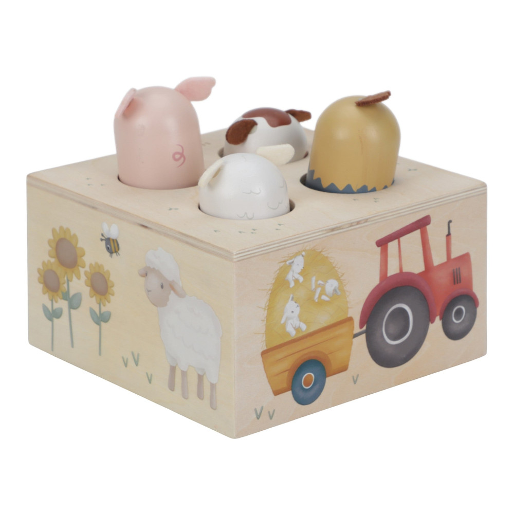 Little Dutch Εκπαιδευτικό Παιχνίδι pop-up Little Farm