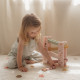 Little Dutch Ξύλινη Πίστα Αγώνων με Αυτοκινητάκια Fairy Garden FSC  