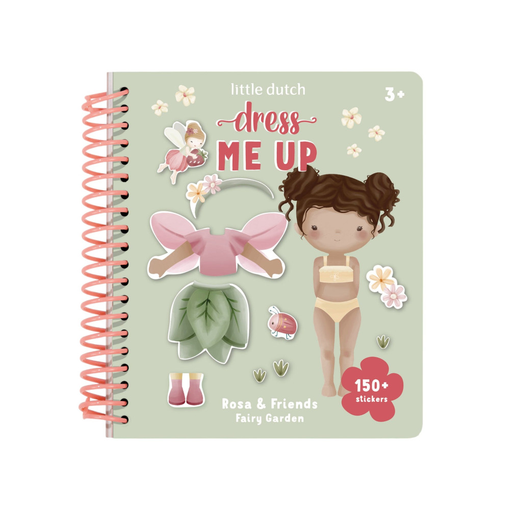 Little Dutch Βιβλιαράκι Dress me up Fairy Garden