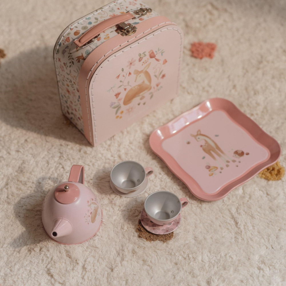 Little Dutch Σετ Τσαγιού σε Βαλιτσάκι Fairy Garden